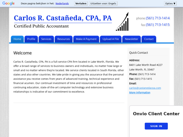 Carlos R. Castaneda, CPA