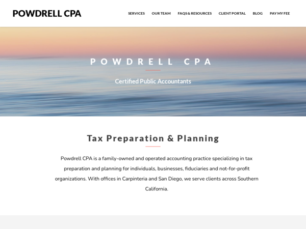 David Powdrell CPA