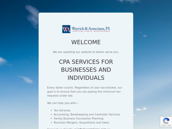 Warrick and Associates PS CPA