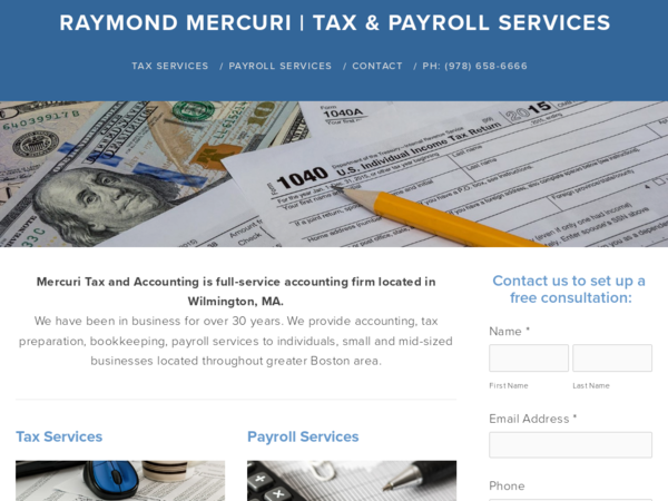 Raymond Mercuri, Tax & Payroll Services