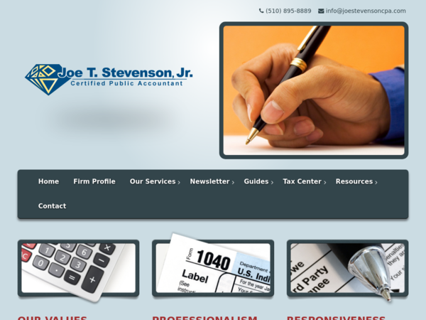 Stevenson Jr Joe T CPA