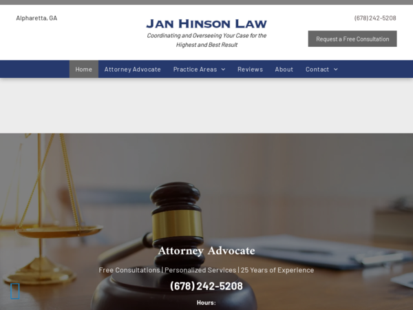 Jan Hinson Law