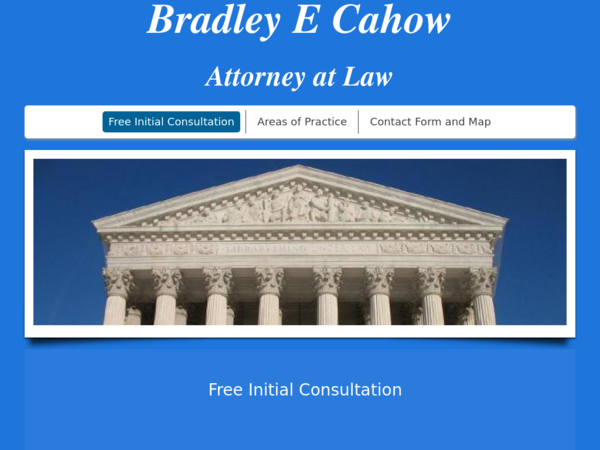 Bradley E Cahow Law Offices