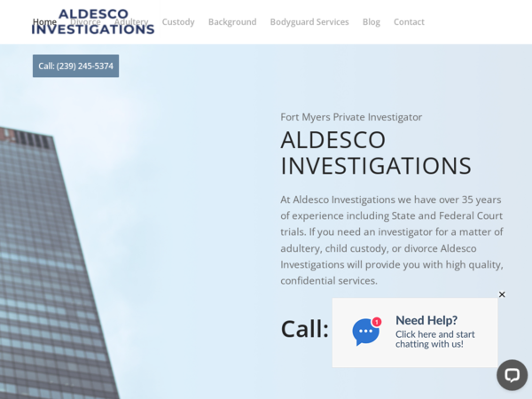 Aldesco Investigations