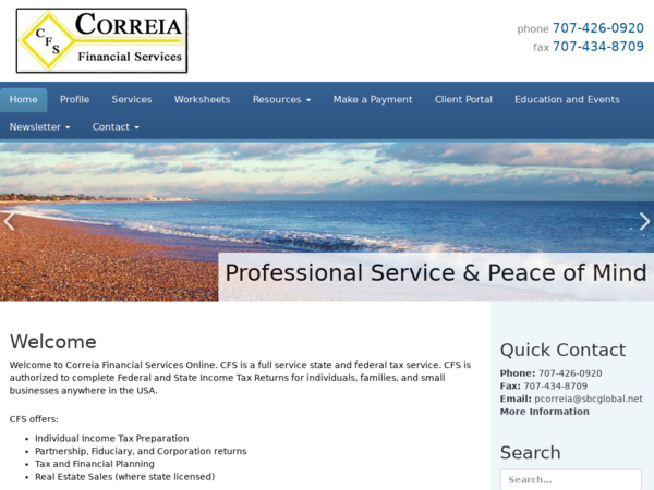 Correia Financial Services