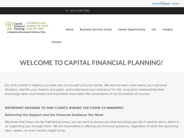 Capital Financial Planning