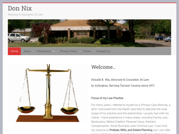 Donald Nix Attorney at Law