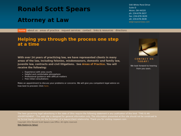 Ronald Scott Spears Attorney