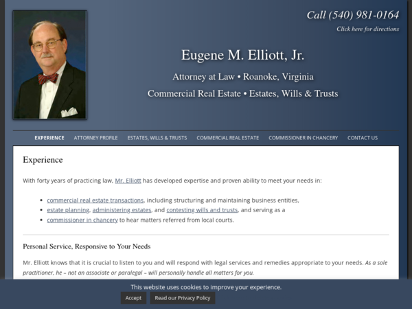 Eugene M. Elliott, Jr., Attorney at Law