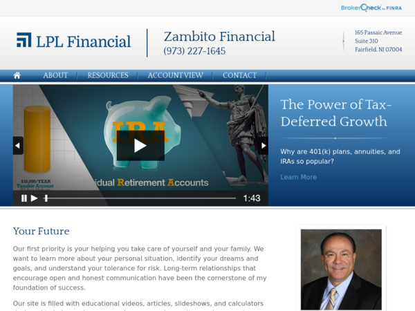Zambito Financial Services Corp. / Matthew Zambito, Cpa, Cfp, MS