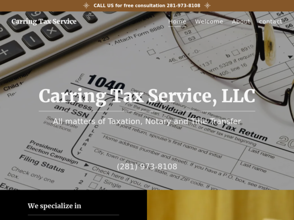 Carring Tax Service