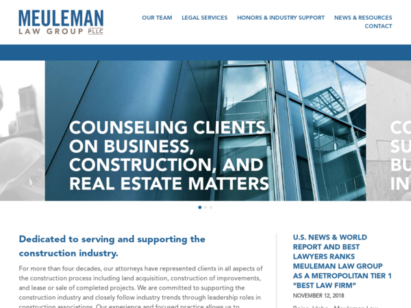 Wayne Meuleman, Meuleman Law Group