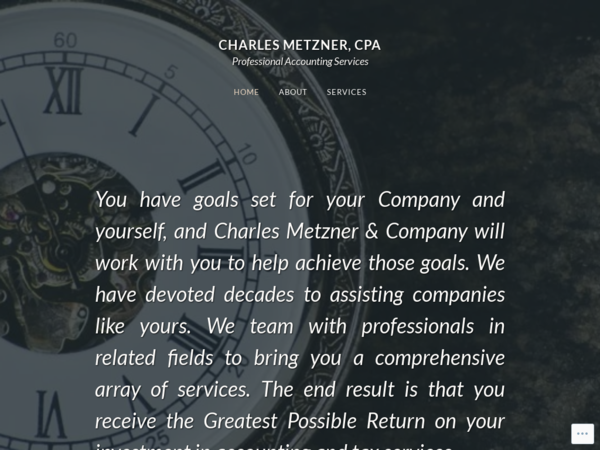 Chuck Metzner, CPA