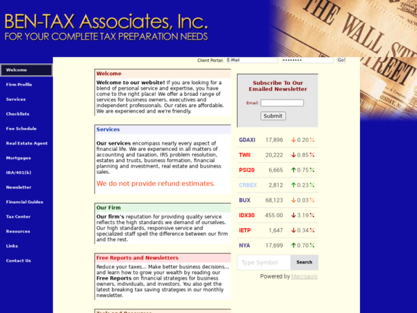 Ben Tax Associates