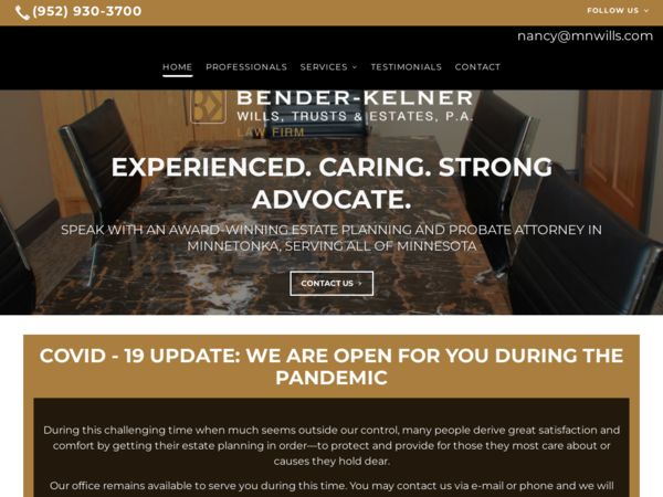 Bender-Kelner Wills, Trusts & Estates P.A. Law Firm