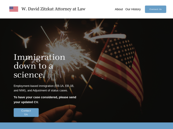 W. David Zitzkat, Attorney at Law