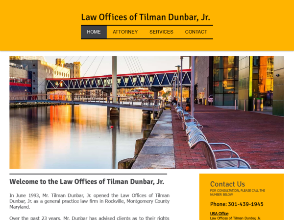 Law Offices of Tilman Dunbar, Jr.