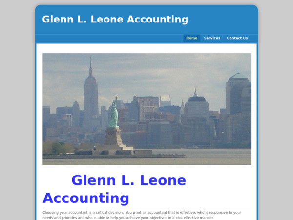 Glenn L. Leone Accounting