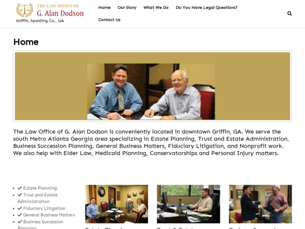 G Alan Dodson Law Office