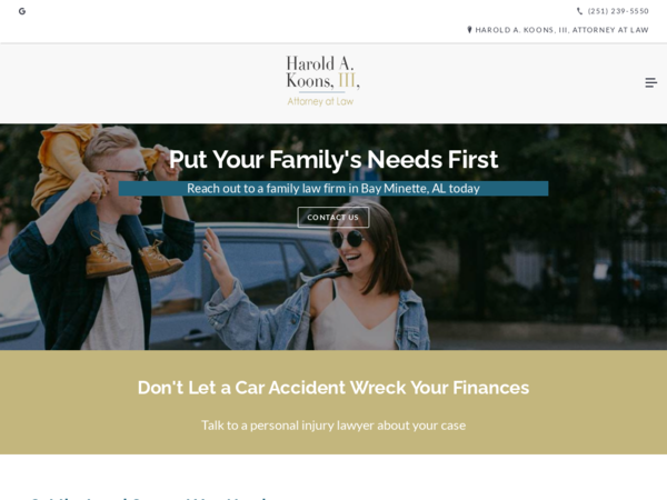 Harold A. Koons, III Attorney at Law