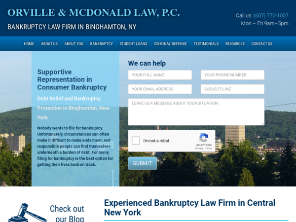 Orville & McDonald Law