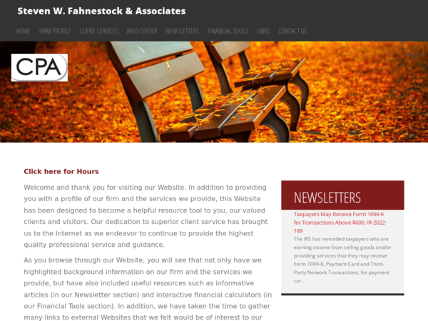 Steven W. Fahnestock & Associates, CPA
