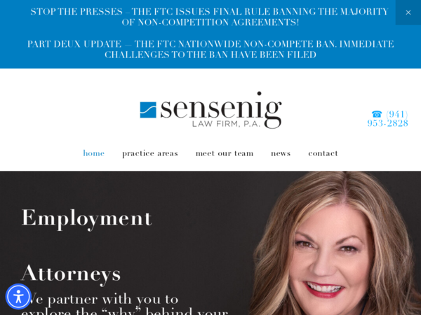 ️ Christine Sensenig Labor & Employment Lawyer