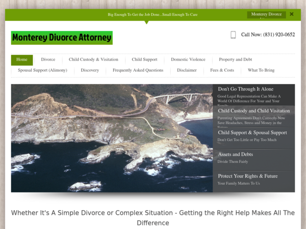 Monterey Divorce Attorney