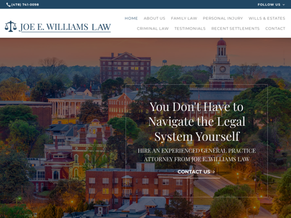 Joe E. Williams Law