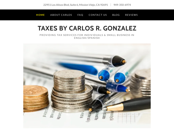 Taxes by Carlos R. Gonzalez
