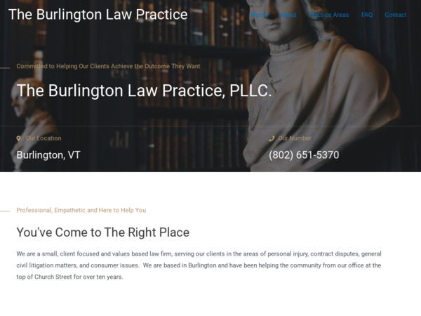 The Burlington Law Practice