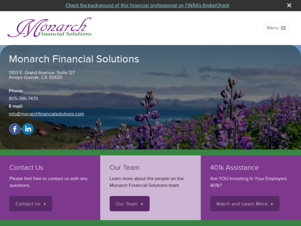 Monarch Financial Solutions | Dave Ramsey Smartvestor Pro