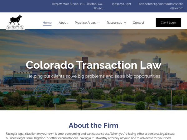 Colorado Transaction Law