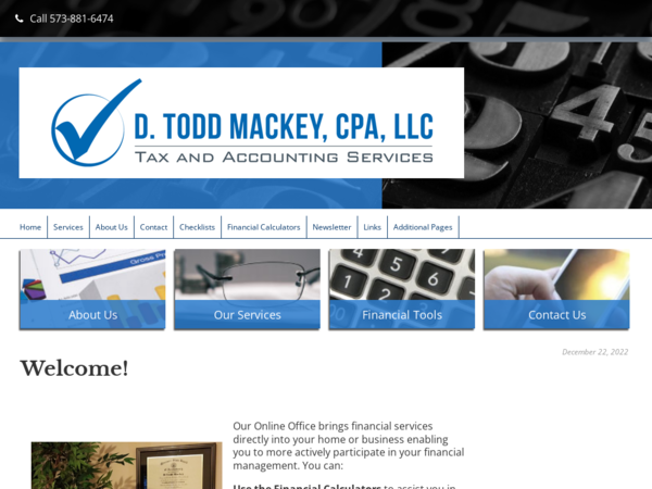 D Todd Mackey, CPA