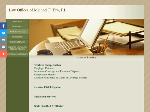 Law Offices of Michael F. Tew, P.L.