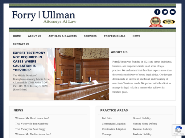 Forry Ullman Ullman & Forry Pc