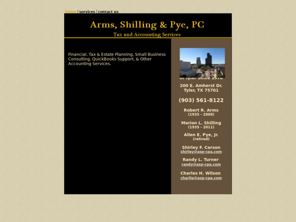 Arms Shilling & Pye