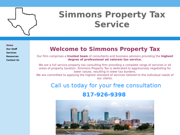 Simmons Property Tax
