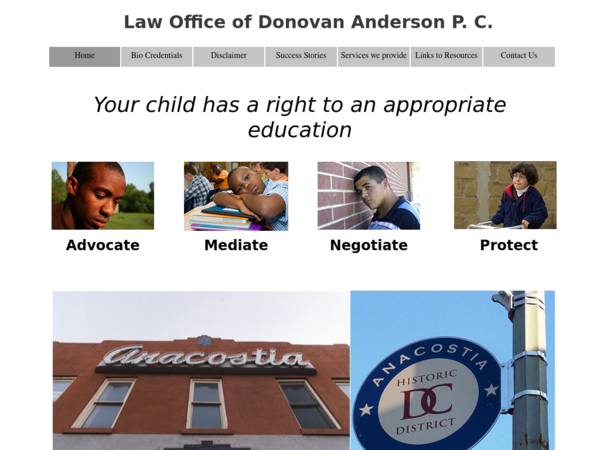 Law Office of Donovan Anderson