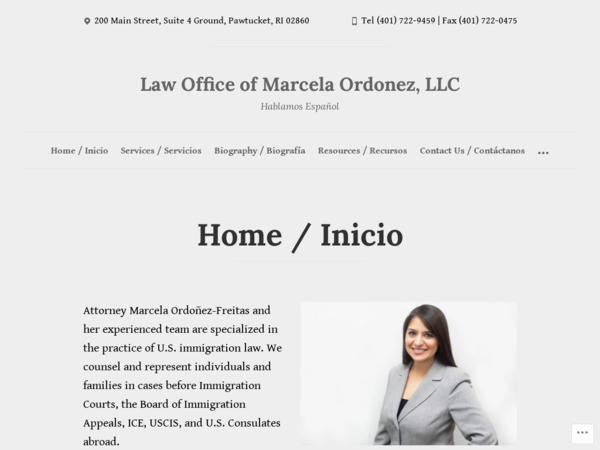 Marcela Ordóñez Law