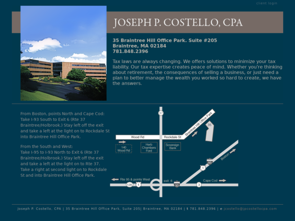 Joseph P Costello CPA