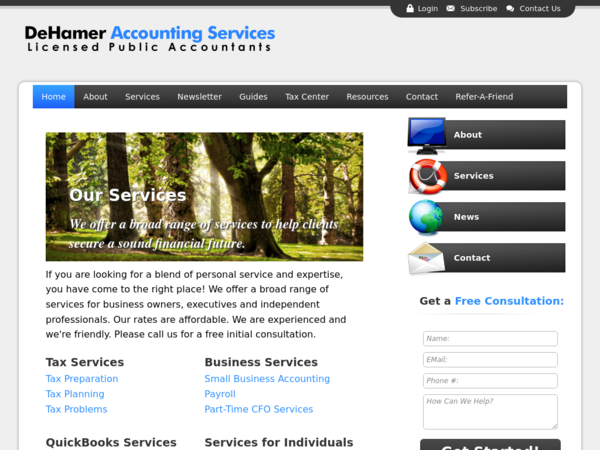 De Hamer Accounting Services