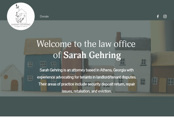 Sarah Gehring Attorney at Law