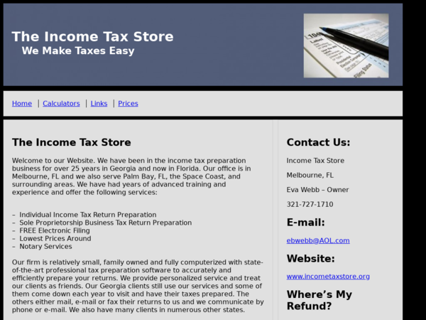 Income Tax Store