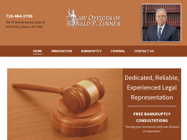 Ronald P Zinner Esq