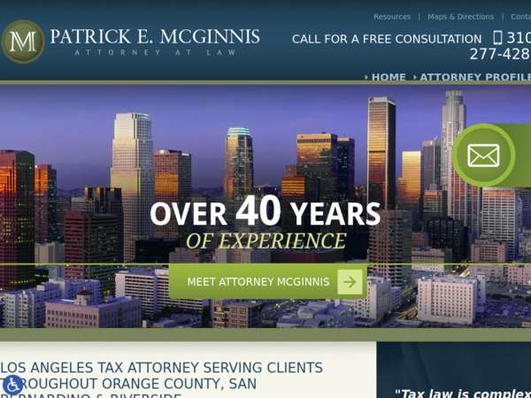 Patrick E. McGinnis, Attorney at Law