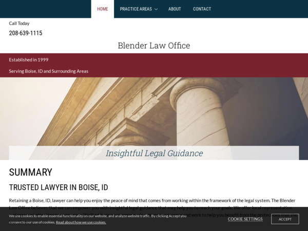 Blender Law Office Pc