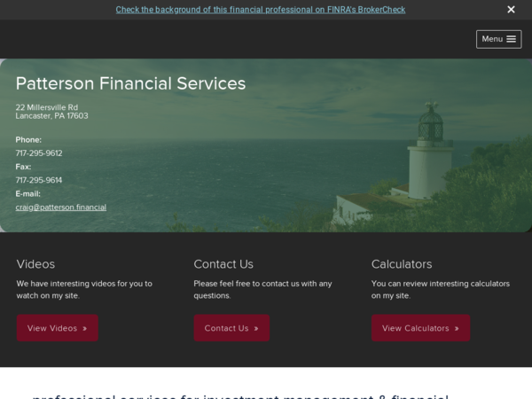 Patterson Financial Services