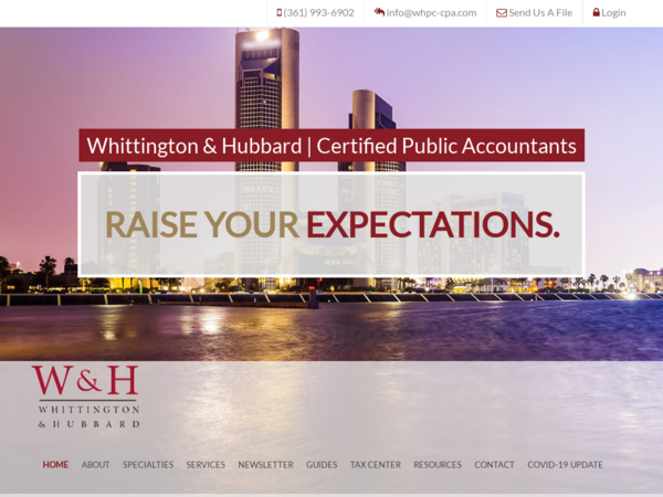 Whittington & Hubbard | Certified Public Accountants