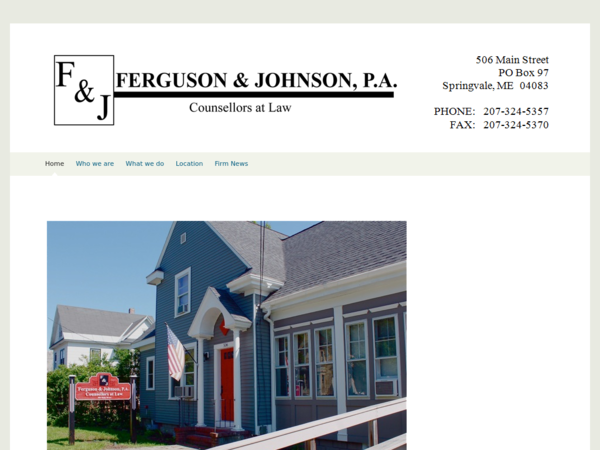 Ferguson & Johnson Pa: Johnson Donna